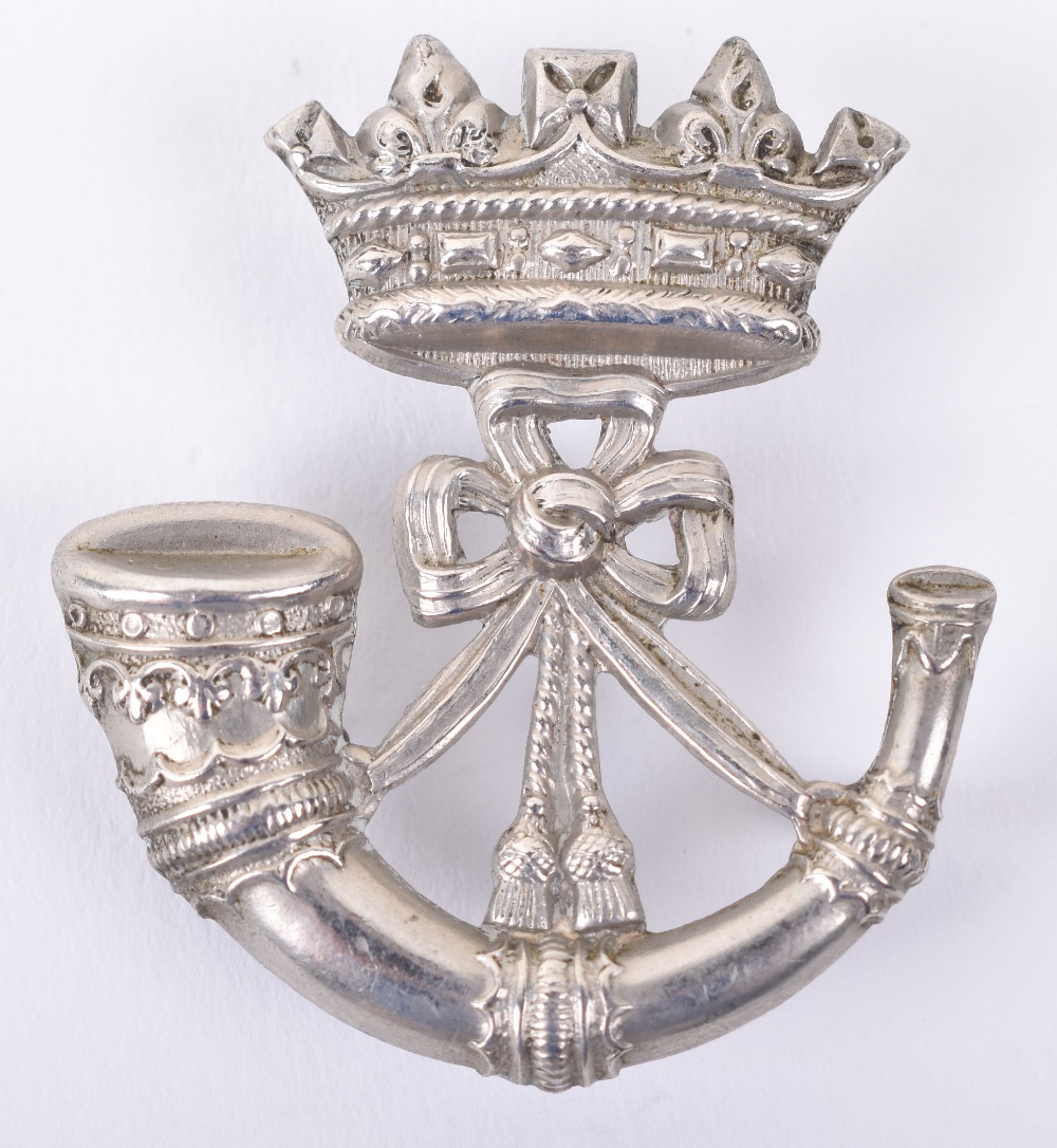 Scarce Victorian Duke of Cornwall’s Light Infantry Forage Cap Badge