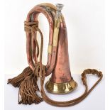 WW1 1916 Presentation Bugle of Tank Corps Interest