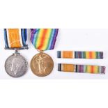 Great War Officers Medal Pair Kings Liverpool Regiment