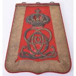 Victorian 7th Queens Own Hussars Officers Full Dress Sabretache