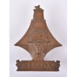 WW1 Nelson Battalion Royal Naval Division Cap Badge