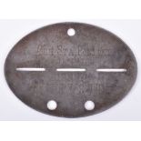 WW2 German Gestapo Identity Disc