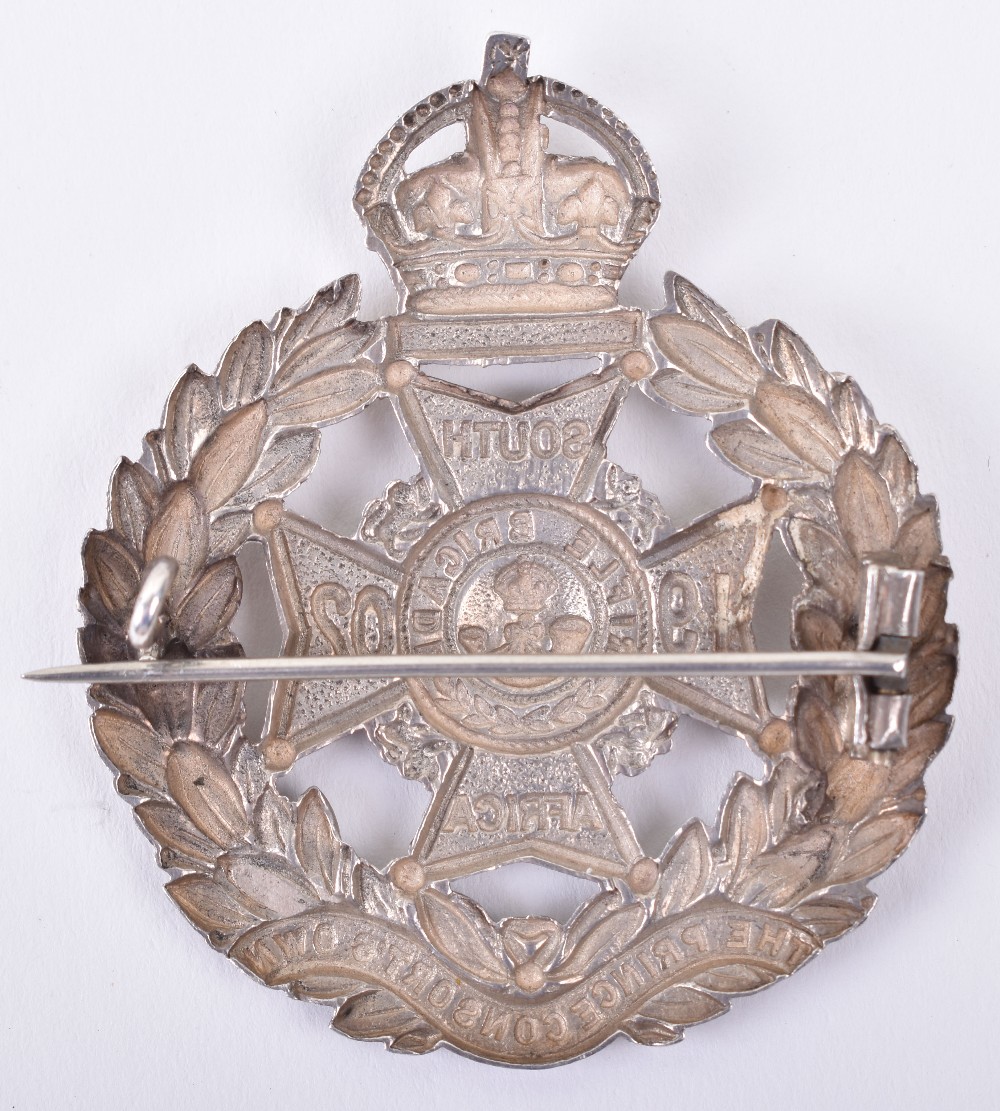 Rifle Brigade Militia Pagri Badge - Image 2 of 2