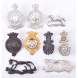 Grouping of Yeomanry Officers Cap Badges