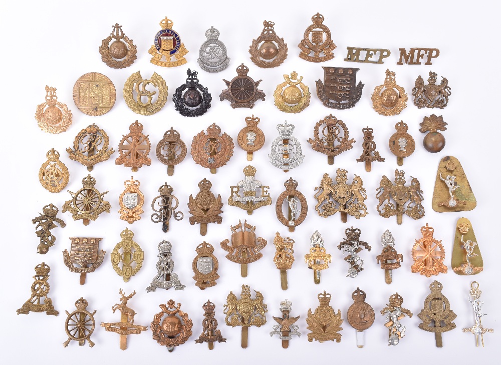 Selection of British Corps Cap Badges