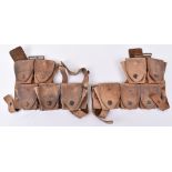 WW1 Australian 1915 Pattern Ammunition Pouches