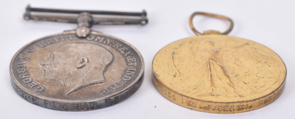 Great War 1918 Palestine Casualty Medal Group 2nd Battalion Royal Highlanders The Black Watch - Image 8 of 8