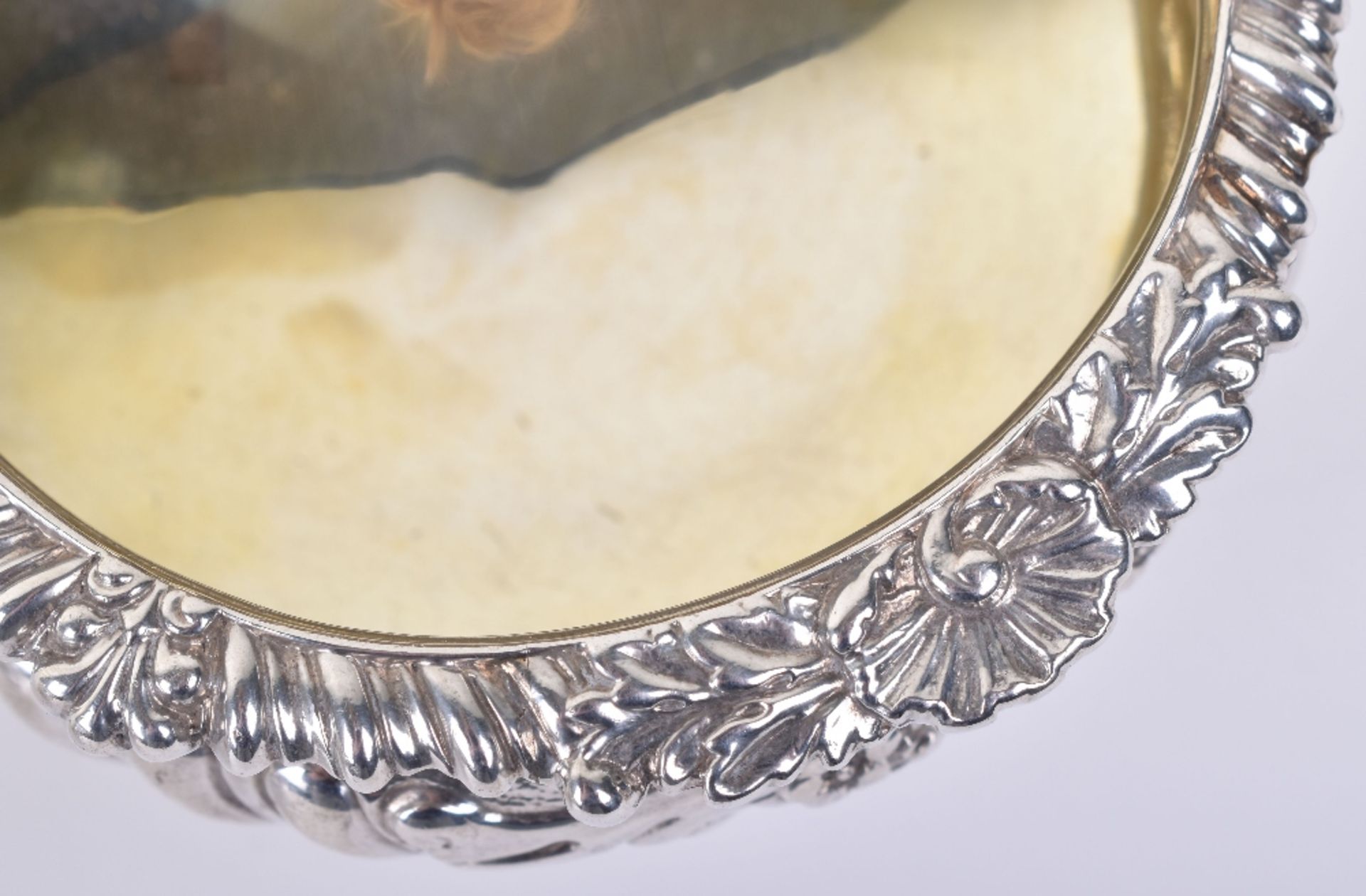 A matched pair of Georgian silver salt cellars, by Paul Storr, London 1817/1826 - Image 8 of 9