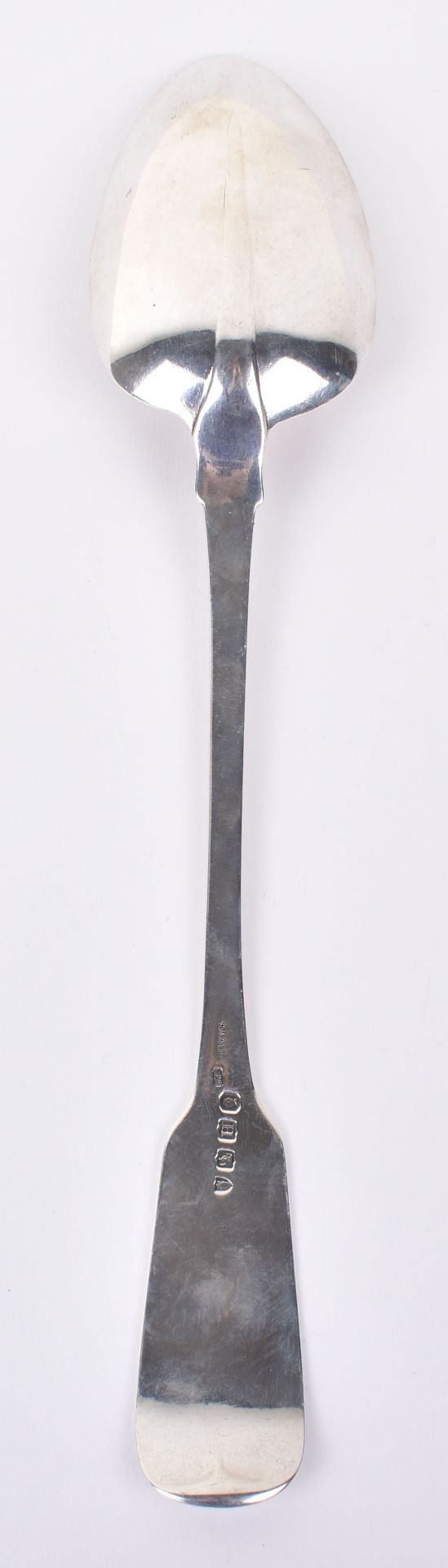 An Irish silver rat-tail pattern basting spoons, by Edward Power, Dublin 1828 - Image 2 of 5