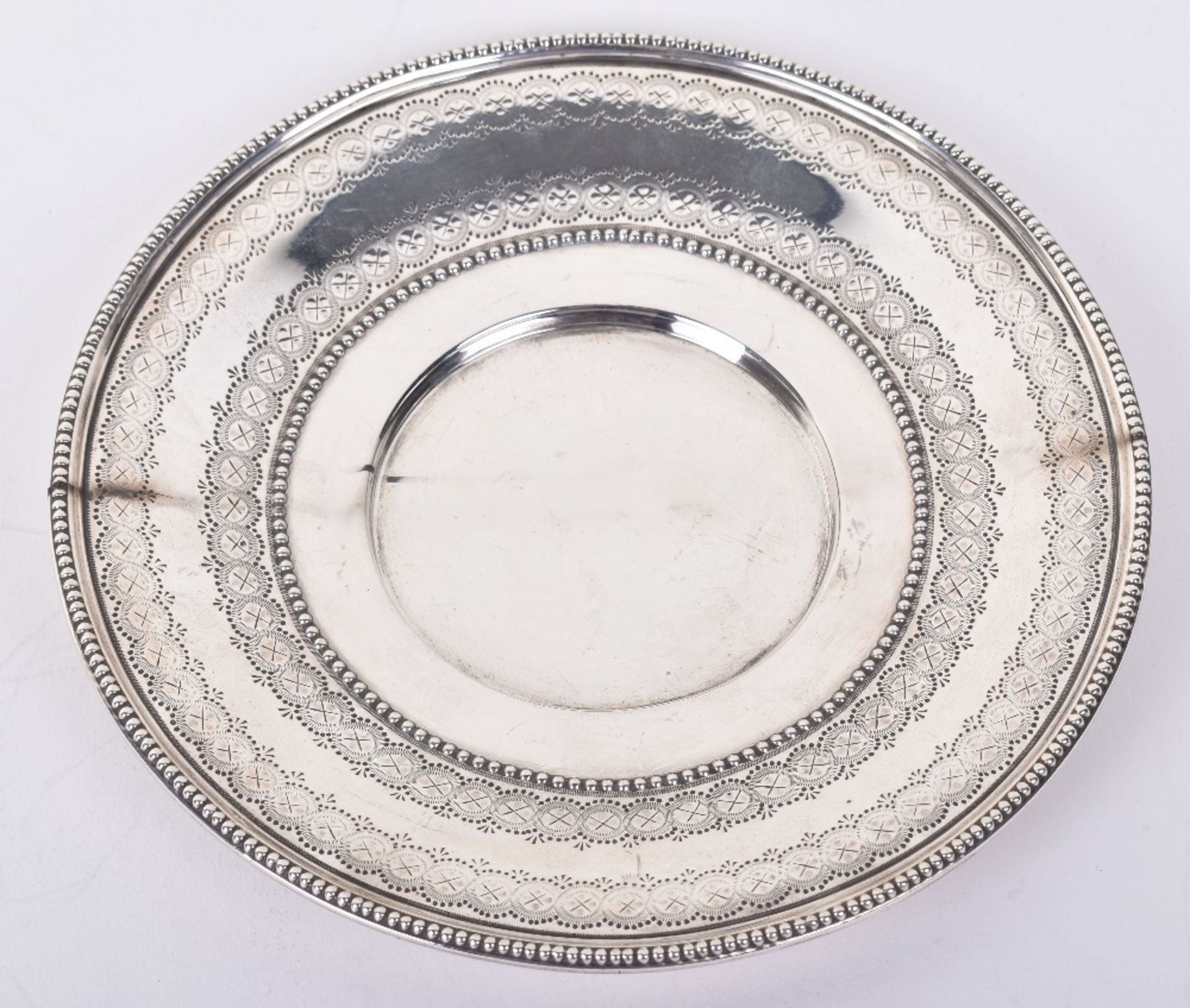 A Victorian silver and glass butter dish, by Bradbury & Henderson, London 1880 - Image 3 of 8