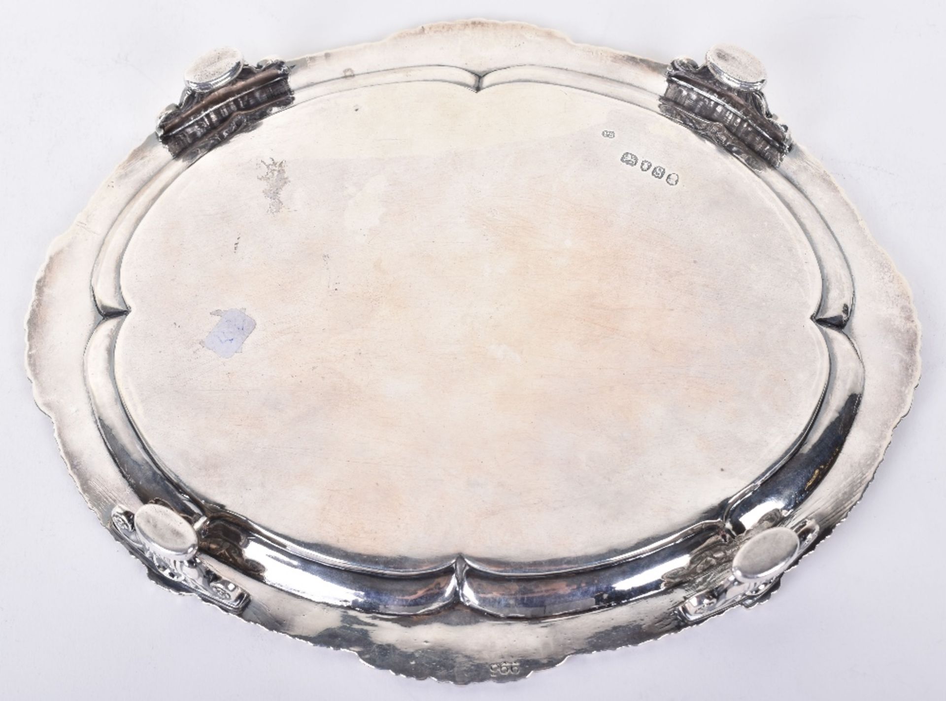 A George III silver salver, by Paul Storr, London 1813 - Image 6 of 7