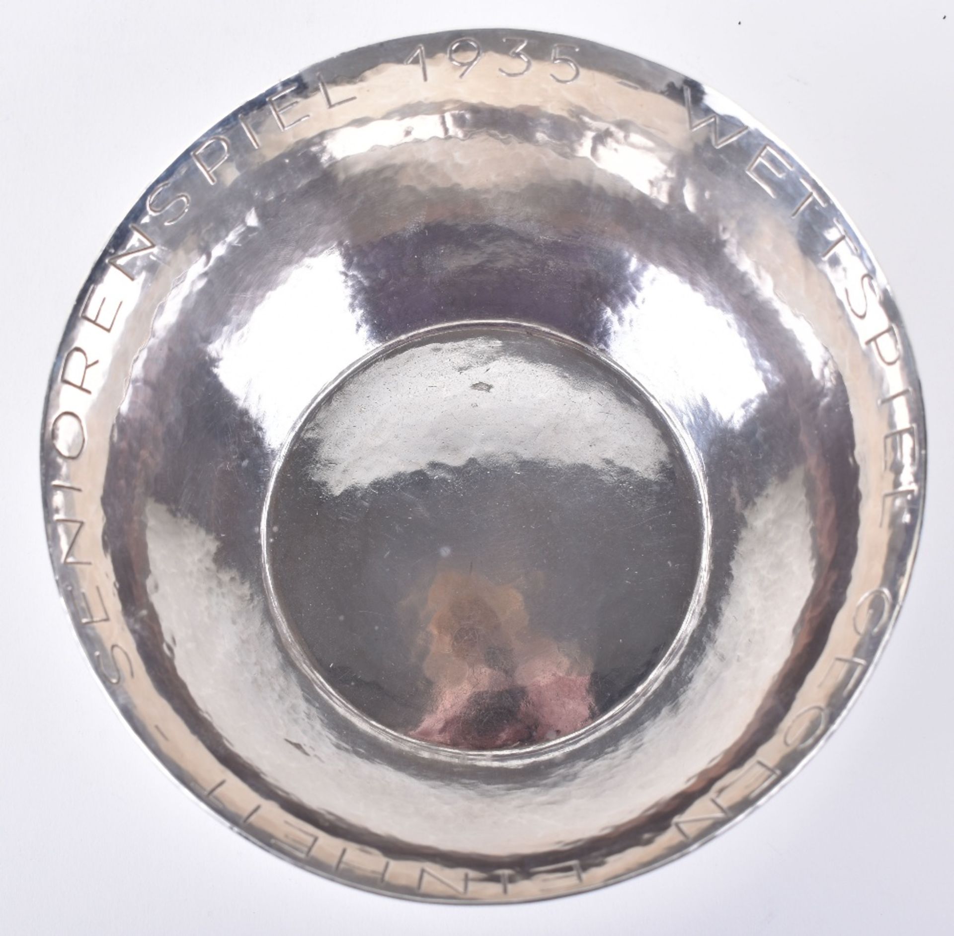 An Art Deco German silver bowl, by Josef Arnold, circa 1935 - Image 9 of 9