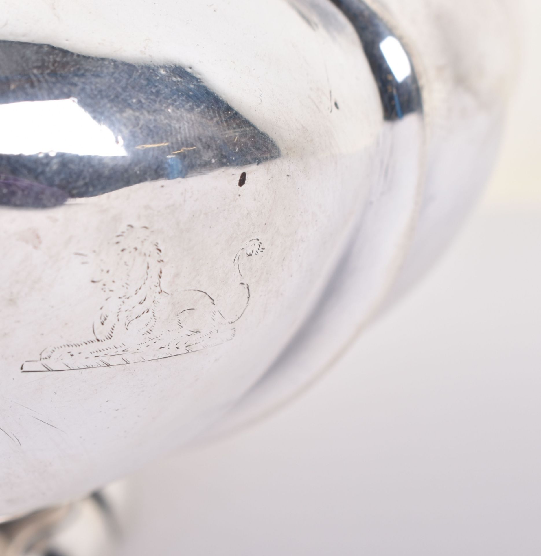 A fine George III silver teapot, by Paul Storr, London 1827 - Image 3 of 7