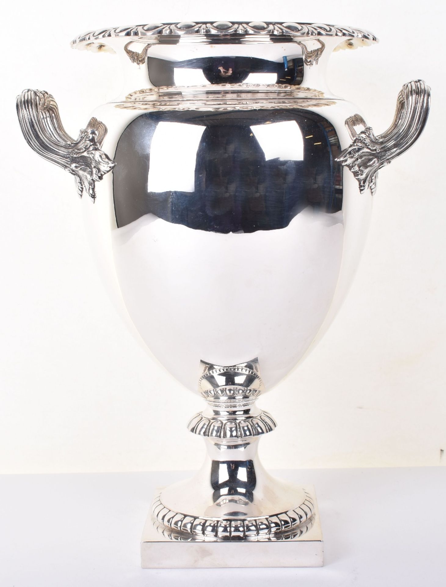 An early 20th century silver wine cooler, by Goldsmiths & Silversmiths Co Ltd, London 1926