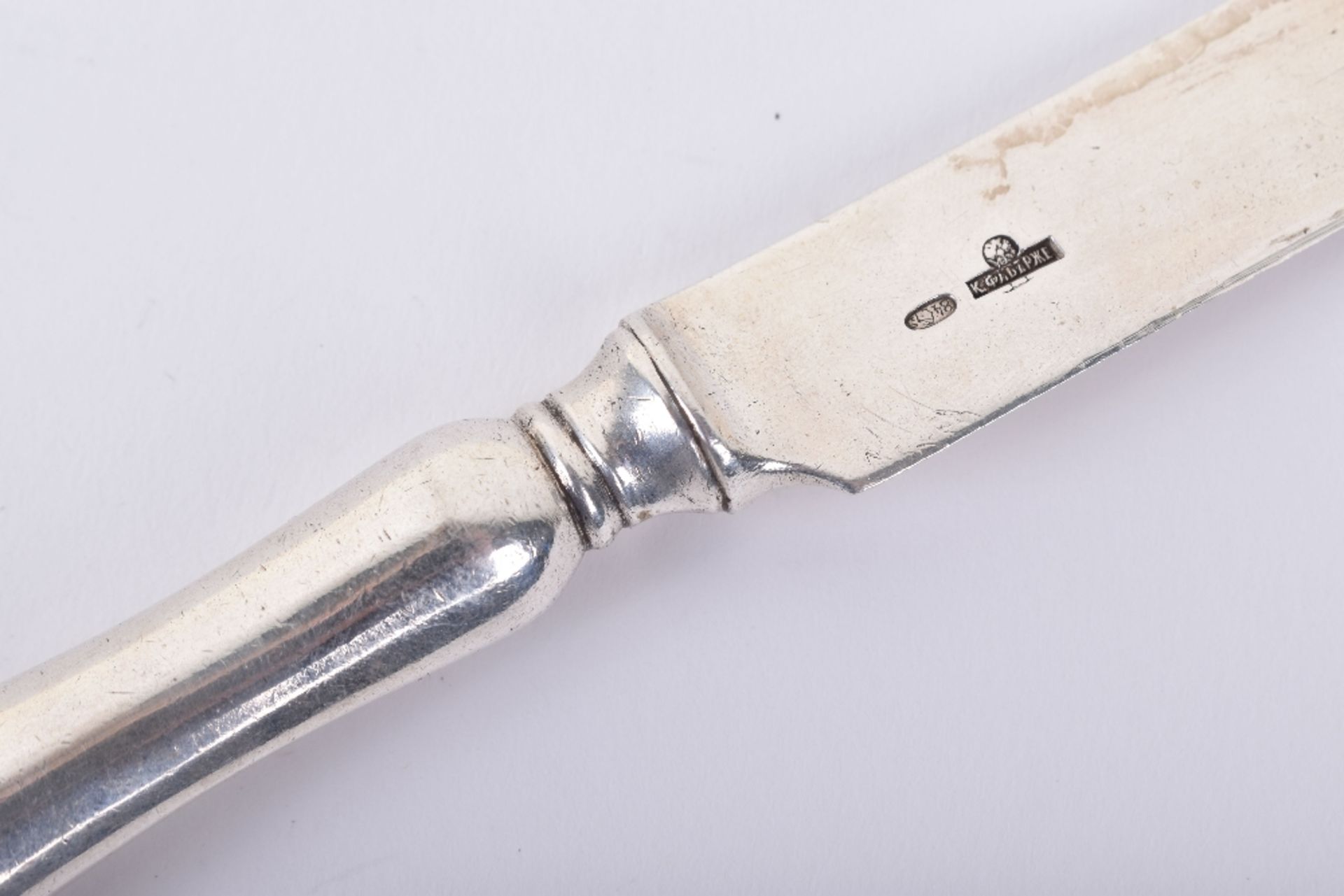 A Karl Faberge silver knife - Image 4 of 5