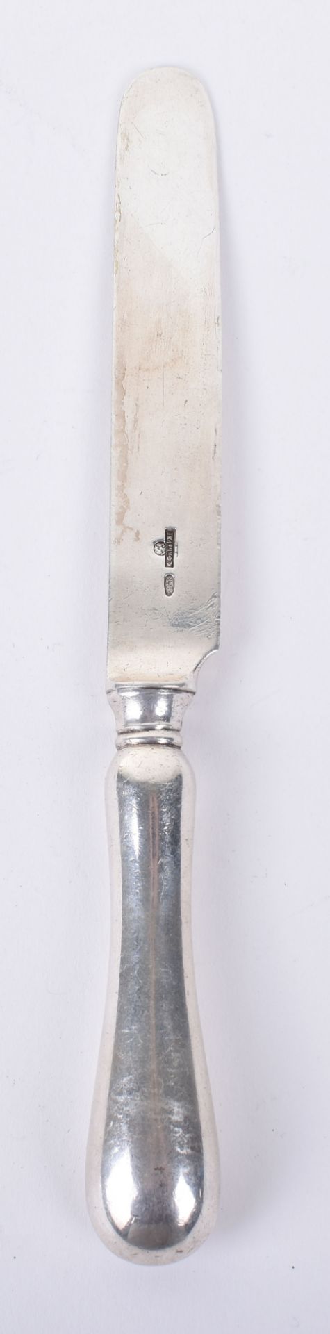 A Karl Faberge silver knife