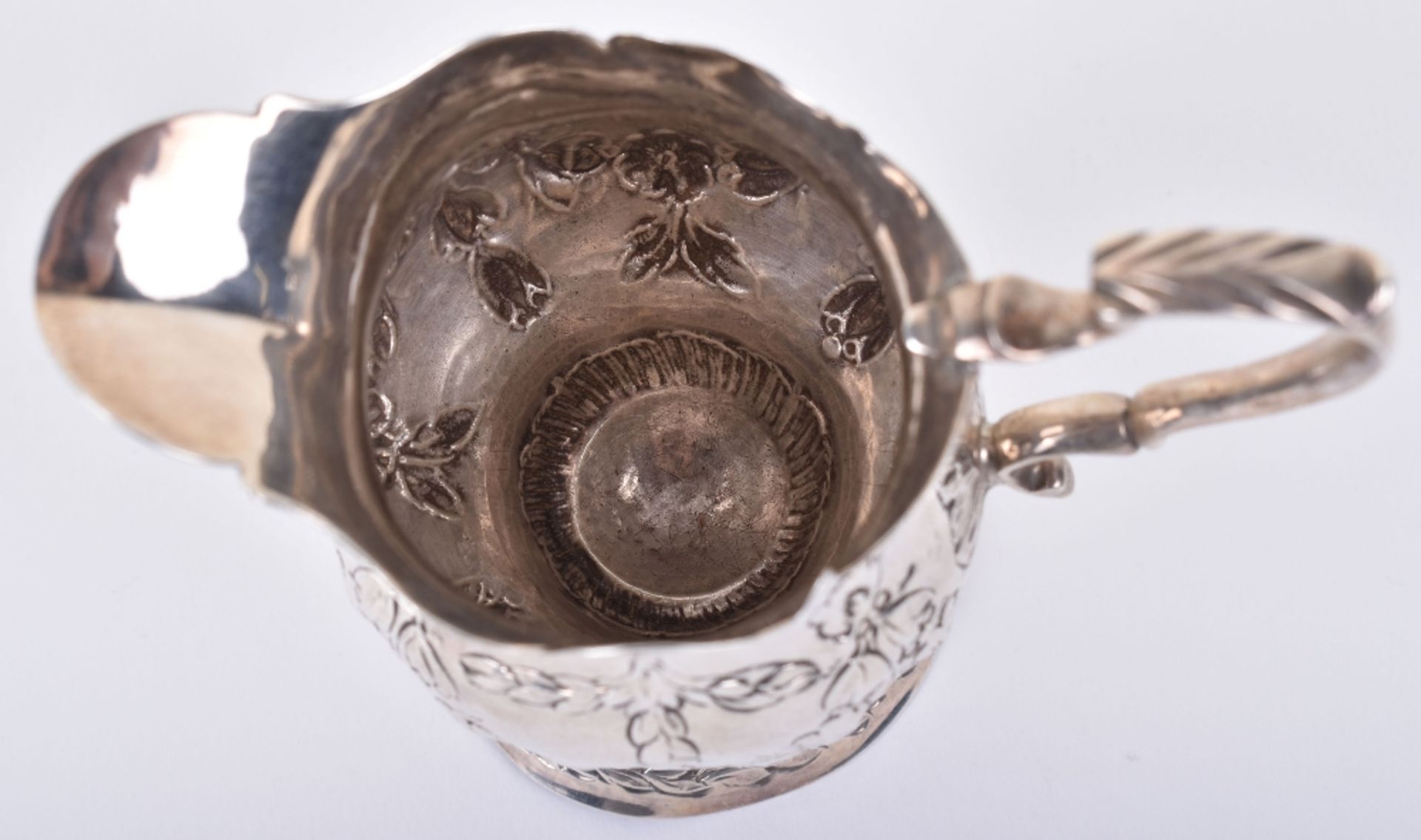 A George III silver cream jug, London 1773 - Image 9 of 9