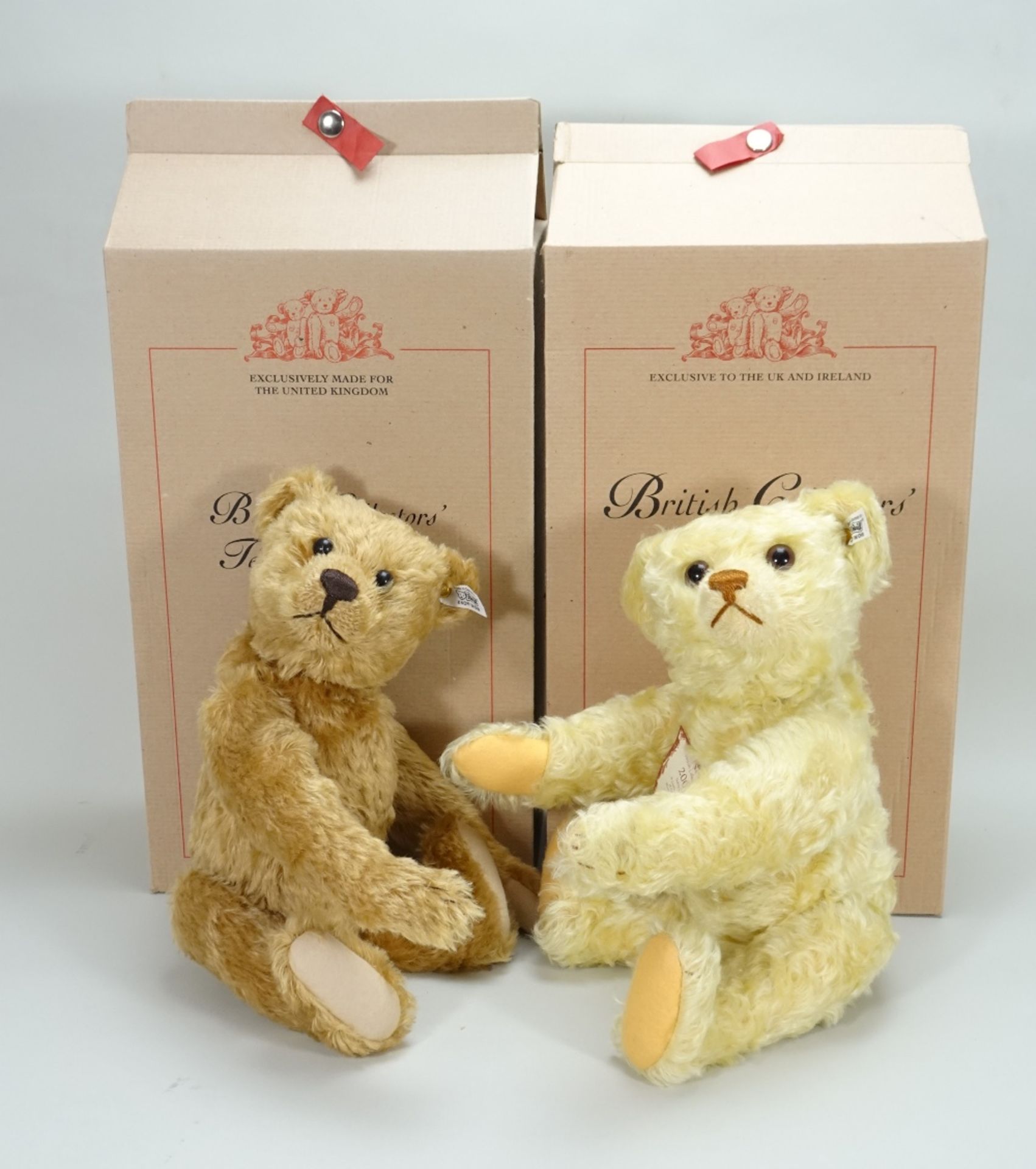 Two Steiff Limited Editions British Collectors Teddy Bears 2002 & 2003,