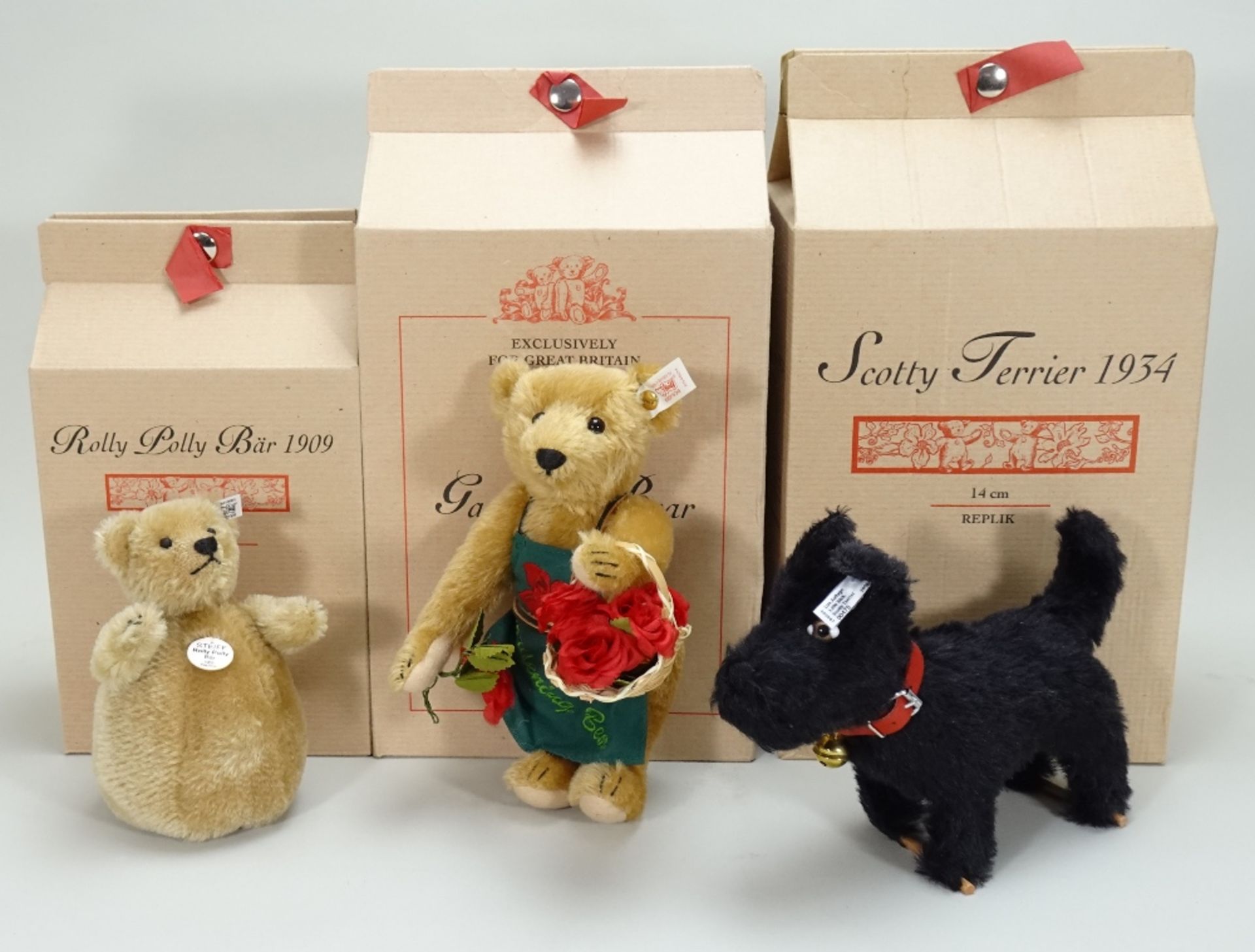 Three Steiff Limited Editions,