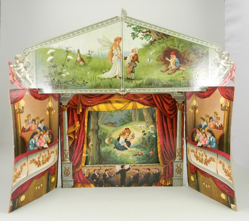 Scarce ‘Panorama of Fairy Tale’ boxed toy theatre, German circa 1900,