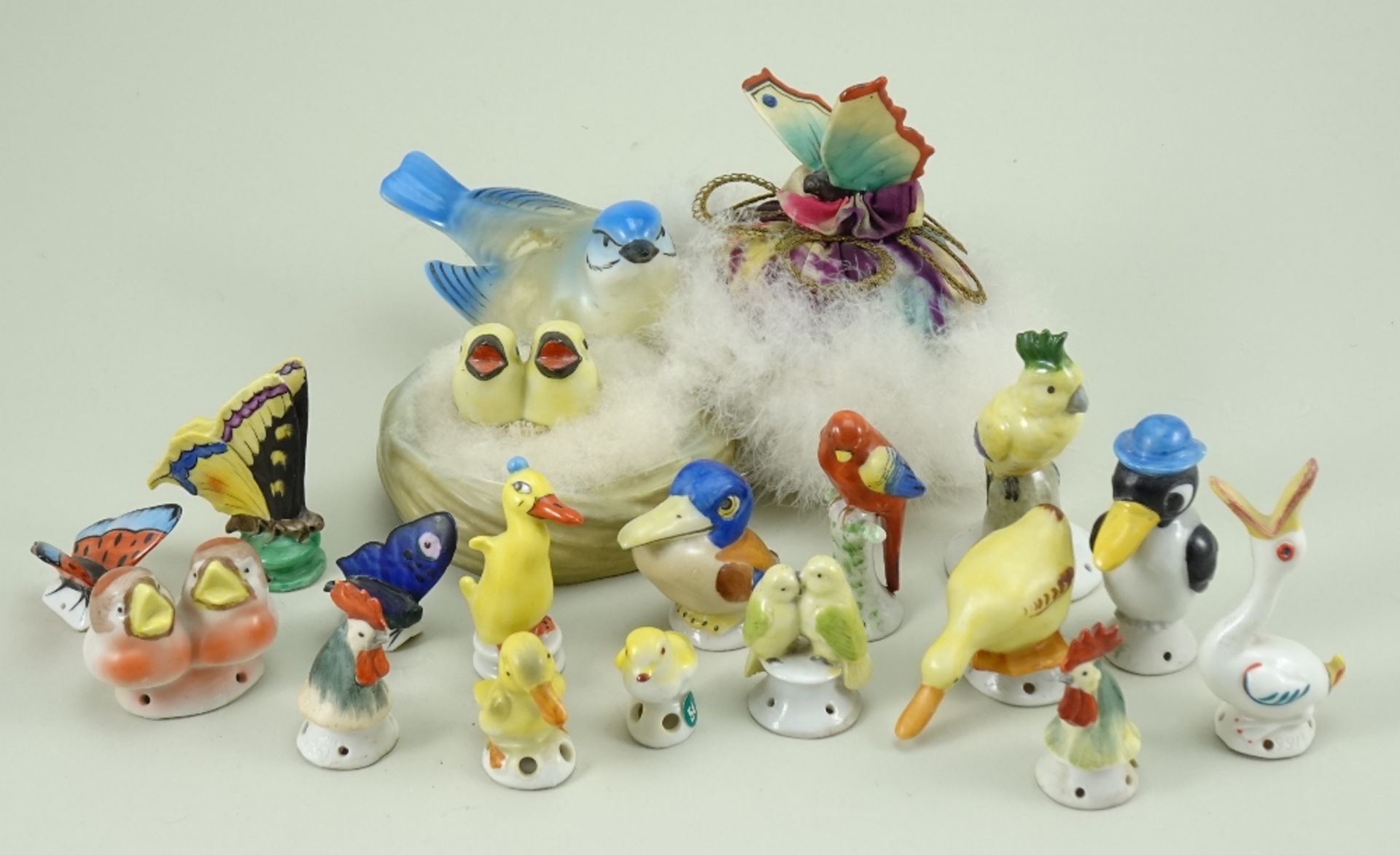 Collection of pin-cushion figures, 1920s/30s, - Image 2 of 2