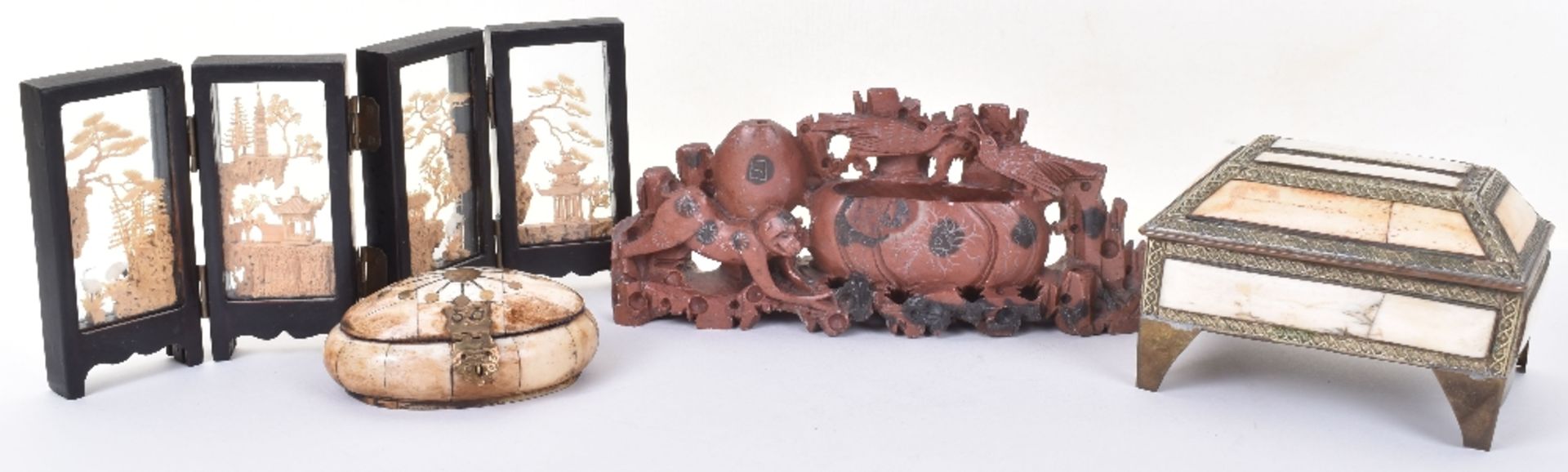 A group of Oriental items