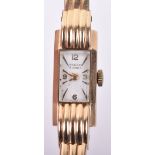A 20th century 9ct gold ladies wristwatch, by Osram
