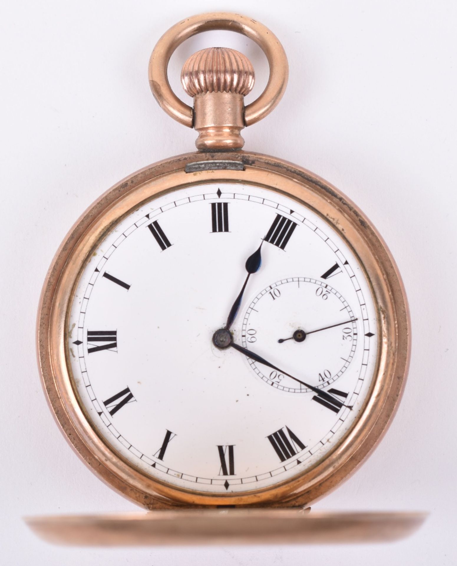 An early 20th century “Star” gold plated full hunter pocket watch