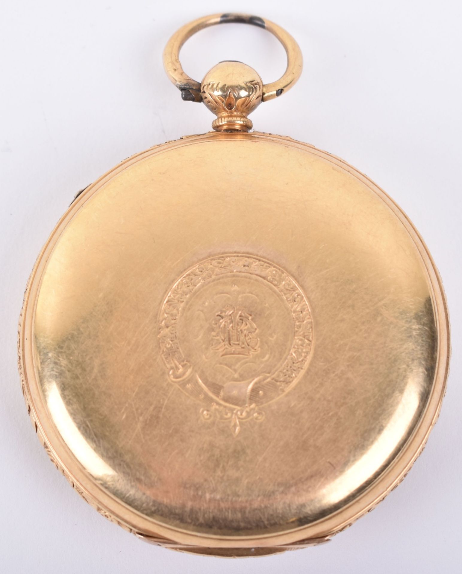 A late Victorian 18ct gold half hunter pocket watch, Sheffield 1900 - Image 5 of 9