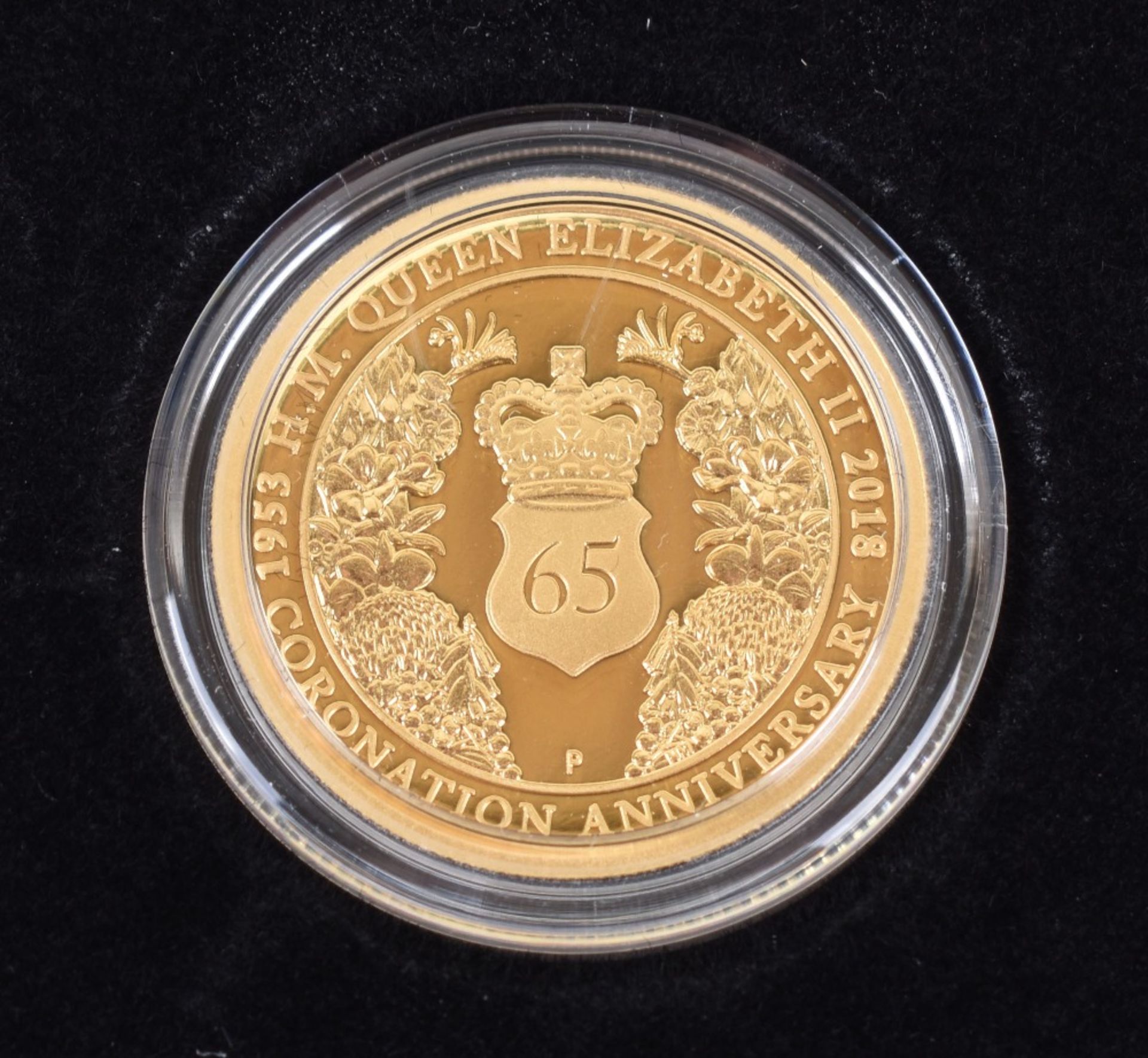 Perth Mind .999 fine gold, 1/4oz 1953-2018 Coronation Anniversary - Image 2 of 3