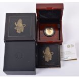 The Queen’s Beasts, The Lion of England, .999 fine gold, 2017 Proof Coin