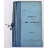 Aviation – Manual of Air Pilotage 1930