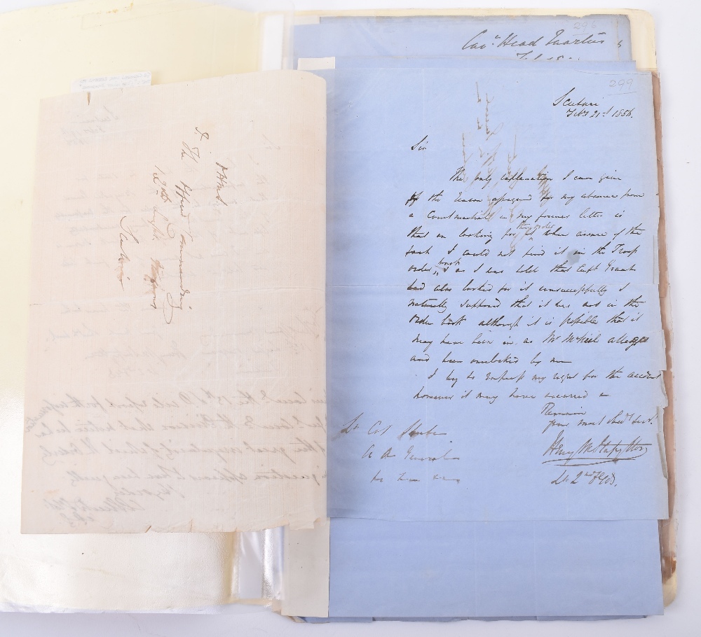 Interesting Crimean War Documents - Image 2 of 7