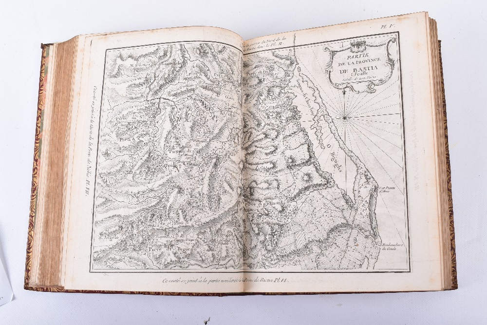 M.Bellin, "Description Geographique et Historique De L'Isle de Corse (Corsica) pour joindre aux Cart - Image 18 of 23