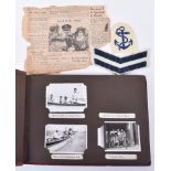 Photograph Album Belonging to Petty Officer Thomas J Hart, HMS Ardent H.41 and HMS Antelope D.36 wit