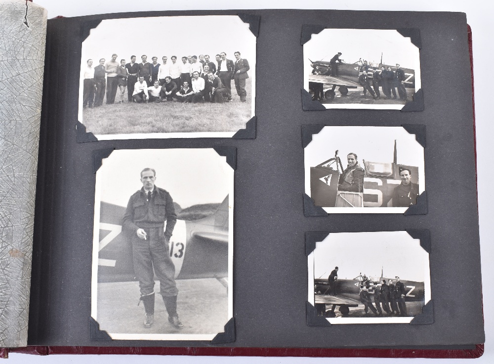 Outstanding WW2 Polish Fighter Pilots Photograph Album Grouping of Flight Lieutenant Antoni Lipkowsk - Image 41 of 42