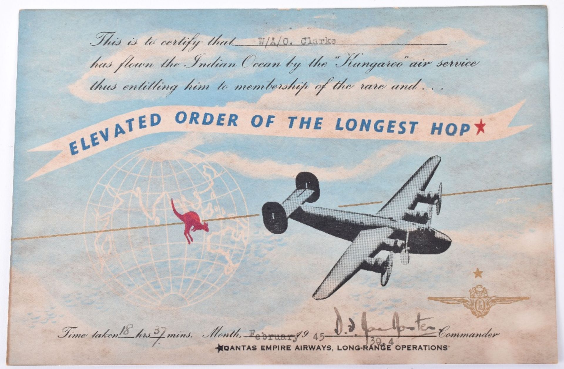 Paperwork Grouping of Air Engineer William Herbert Clark Royal Navy - Image 6 of 10