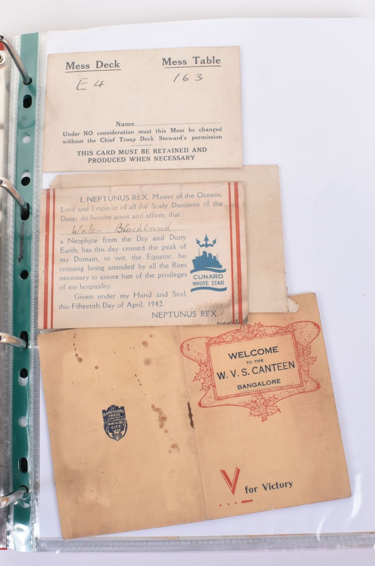 Large Folder of Mixed Ephemera Relating to the British Forces in India, Burma and the Far East - Image 11 of 25