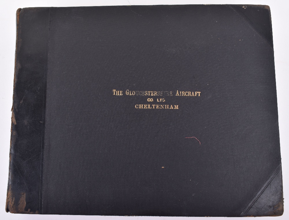 Important Company Photograph Album " The Gloucestershire Aircraft Co. Ltd. Cheltenham" Produced c.19 - Image 18 of 18