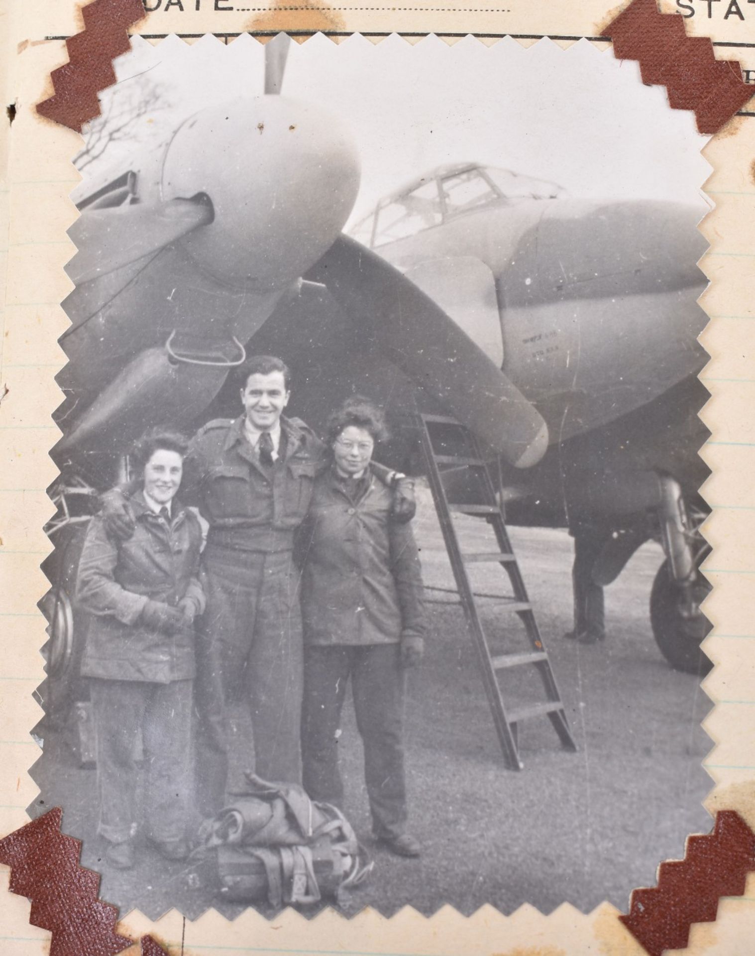 Interesting and Extensive Collection to an RAF Pilot, Peter Henry Graham Morgan and his Wife Nina a - Image 6 of 21