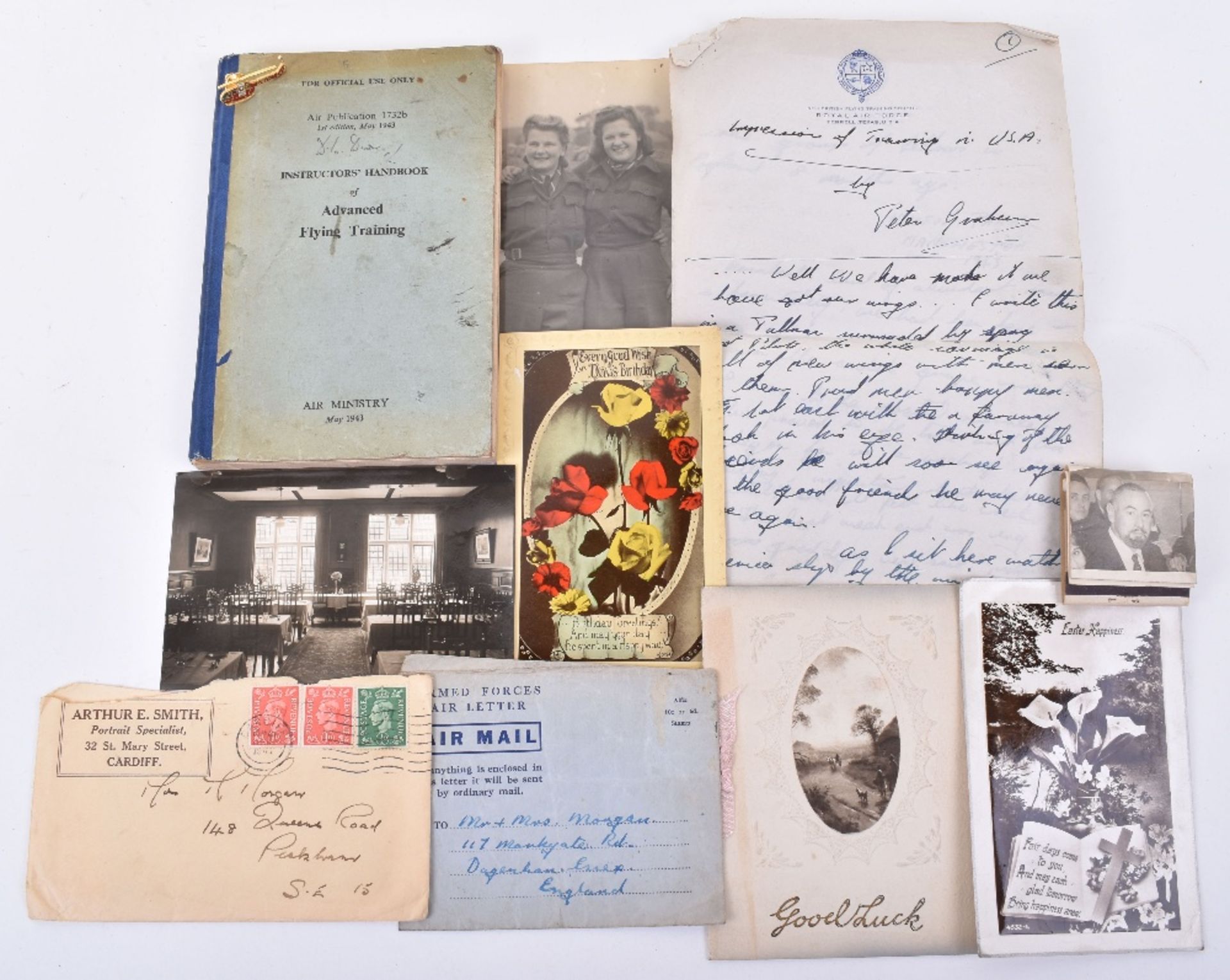 Interesting and Extensive Collection to an RAF Pilot, Peter Henry Graham Morgan and his Wife Nina a - Image 19 of 21