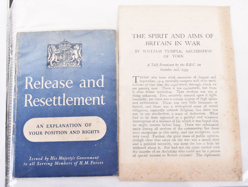 Folder of Mostly WW2 Ephemera - Image 15 of 17