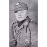 Interesting Collection of Photographs Relating to Teske a WW2 German Paratrooper (Fallschirmjager)