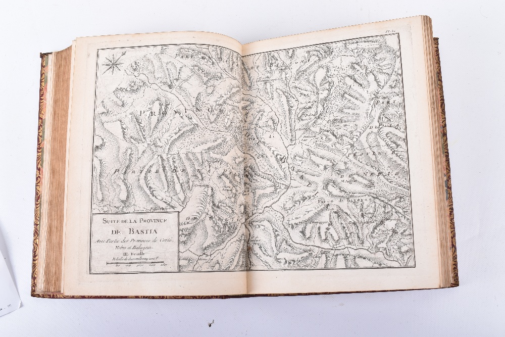 M.Bellin, "Description Geographique et Historique De L'Isle de Corse (Corsica) pour joindre aux Cart - Image 20 of 23