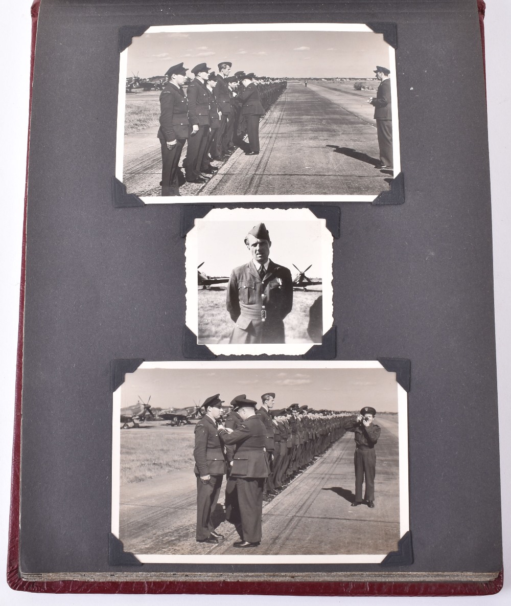 Outstanding WW2 Polish Fighter Pilots Photograph Album Grouping of Flight Lieutenant Antoni Lipkowsk - Image 26 of 42