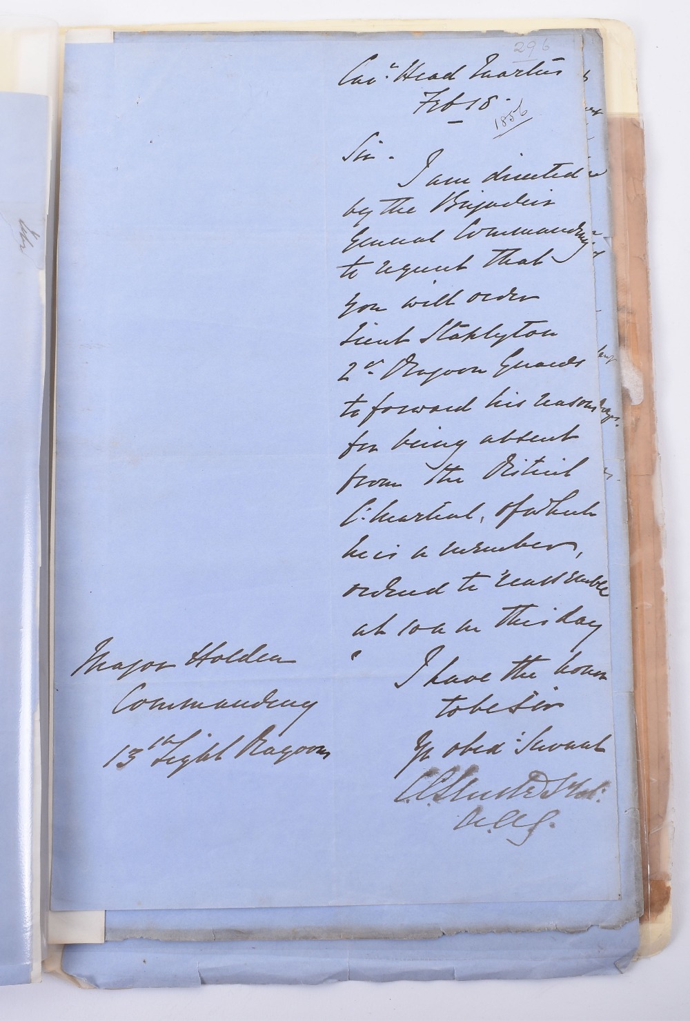 Interesting Crimean War Documents - Image 3 of 7