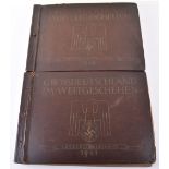 2x Bound Regimental Photograph Albums and History of the Gross Deutschland Division – “GROSSDEUTSCHL