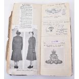 Unusual Wartime "Cuttings" Book from Gentleman's Clothing Tailors "Newling & Co?" Wood Street, Londo