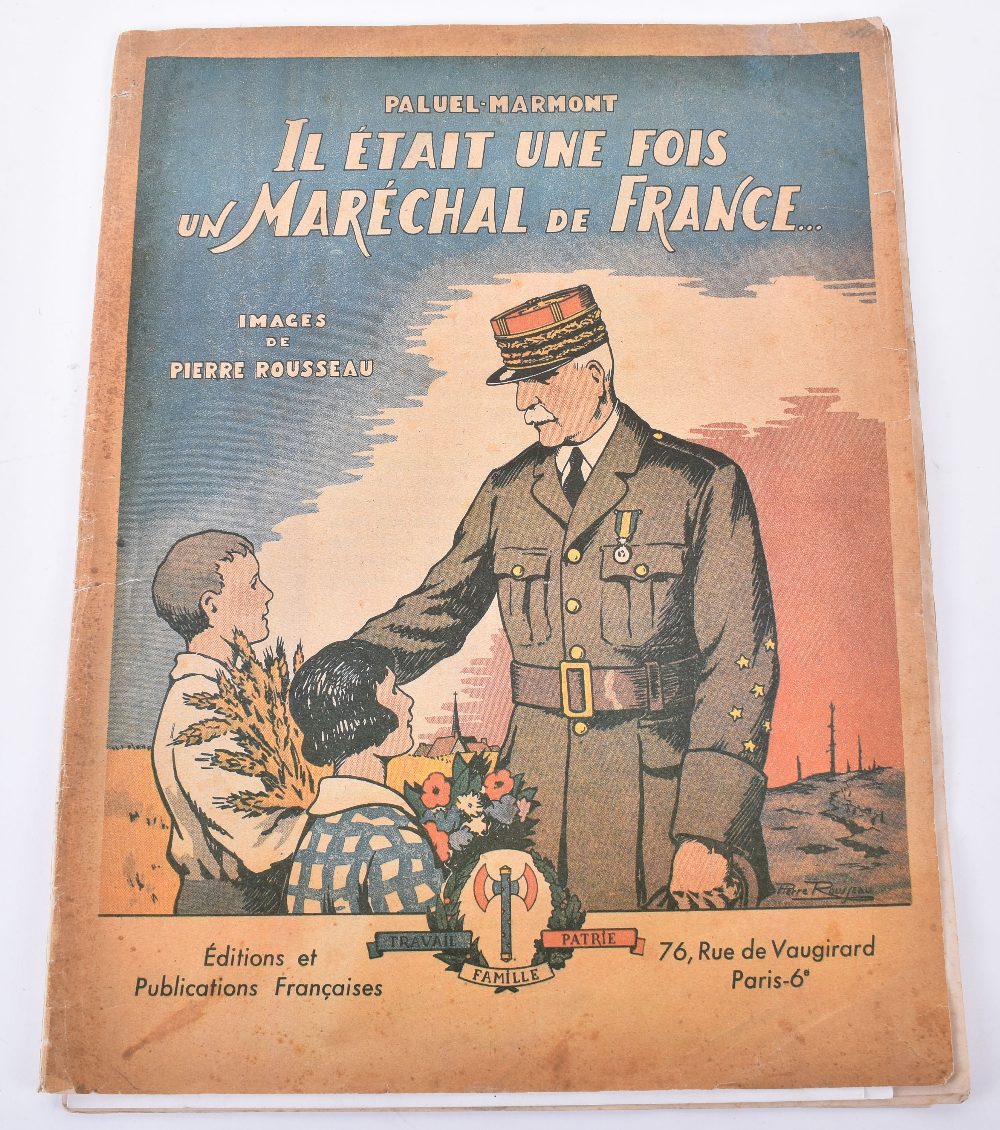 Grouping of Ephemera Relating to Vichy French Leader Marshal Petain - Image 4 of 9