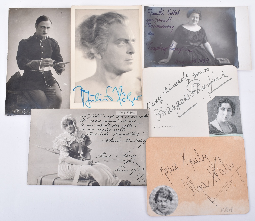 Quantity of Signatures of Opera Performers and Composers etc - Image 3 of 3